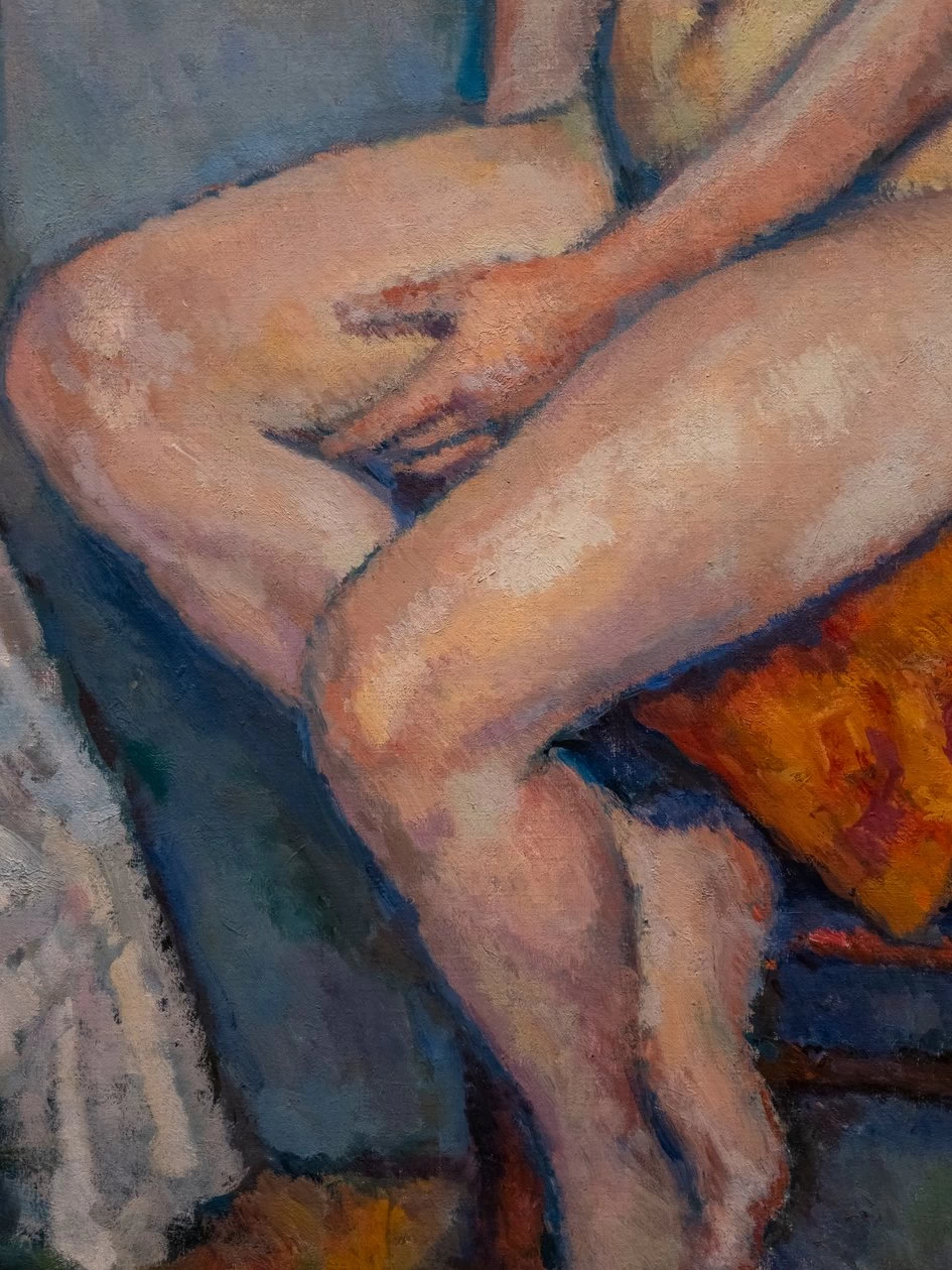 Charles Guérin - Nudo con cappello, Museo dell'Hermitage, San Pietroburgo 1, dettaglio